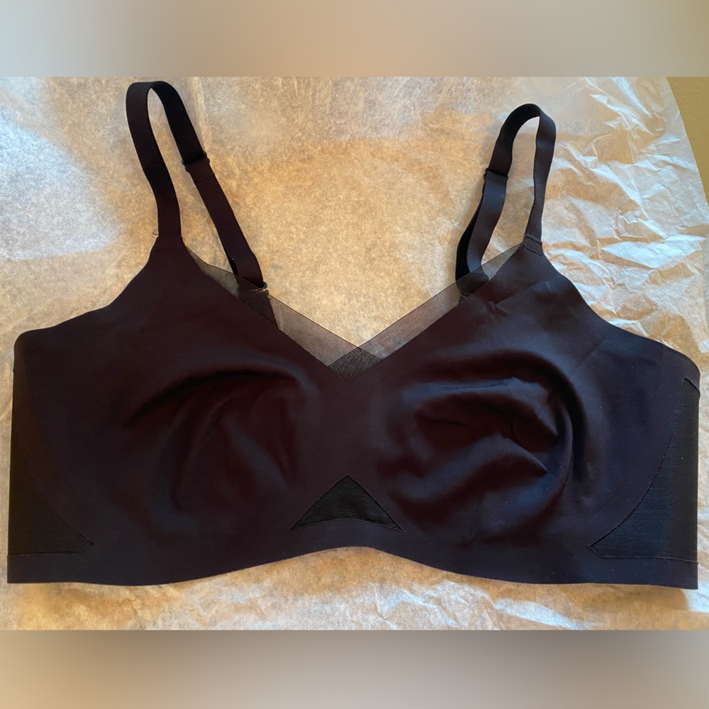 Black Honeylove Crossover Bra Size Large